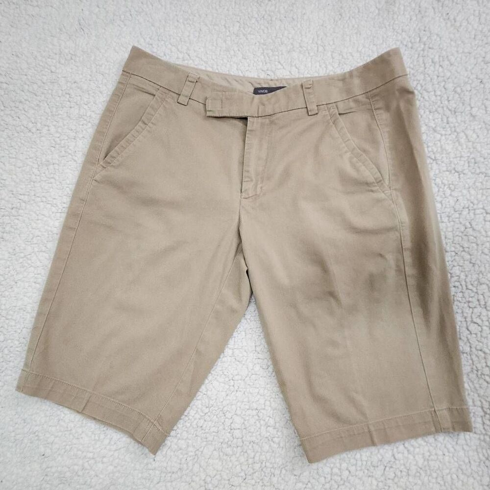 Vince Bermudas Shorts Women's Size 0 Flat Front Casual Everyday
